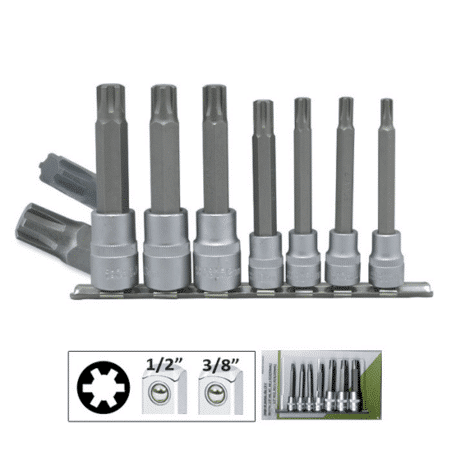 Set Capete Tubulare Torx Ribe Jbm