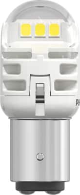 Set 2 Becuri Auxiliare Cu Led 12V P21/5W Ultinon Pro6000Si White Philips