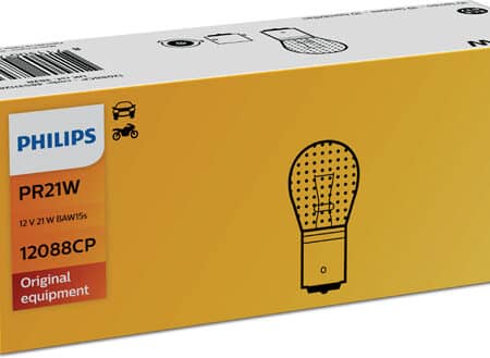 Bec Stop Frana Pr21W 12V Set 10 Buc Vision Philips