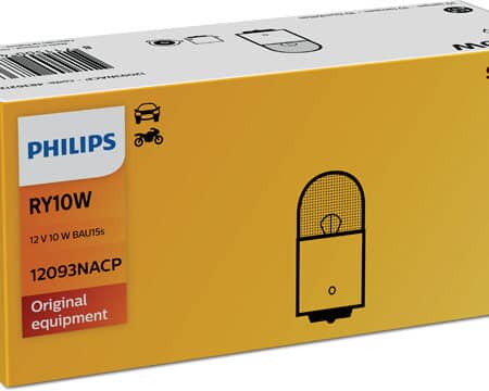 Bec Auxiliar Ry10W 12V Set 10 Buc Vision Philips
