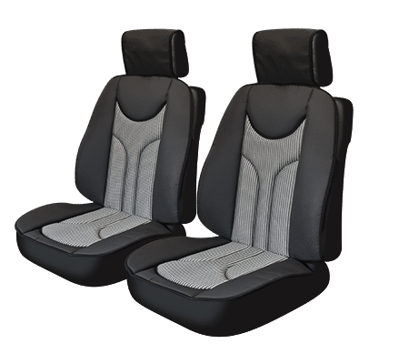 Huse Scaun Anatomic Negru - Set 2 Buc