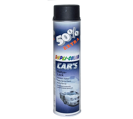Vopsea Spray Negru Mat Pentru Jante 600 Ml