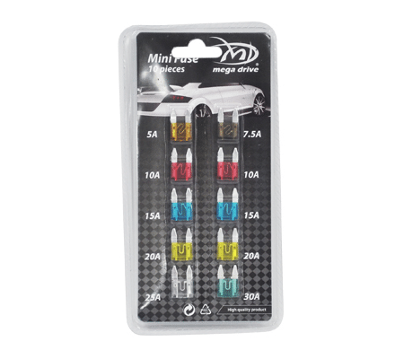 Minisigurante Fuzibile Plate 10 Buc Blister