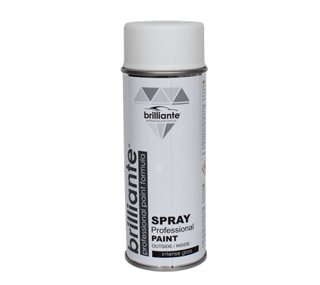 Vopsea Spray Alb Clasic Mat (Ral 9003) 400Ml Brilliante