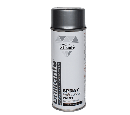 Vopsea Spray Argintiu (Ral 9006) 400Ml Brilliante