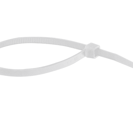 Coliere Nylon Albe 4.8*290 Mm Set 100 Buc