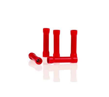 Papuc Electric Auto Izolat Rosu Tip Tubular 1.7Mm - Set 10