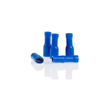 Papuc Electric Auto Complet Izolat Albastru Tip Mama 5.6Mm - Set 10