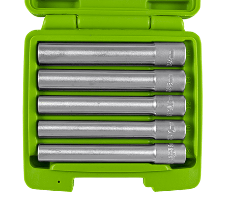 Set 5Buc Chei Tubulare Hexagonale Lungi 120Mm 3/8` Jbm