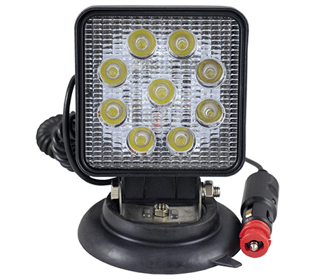 Proiector De Lucru Cu Led. Patrat. Lumina Concentrata. Baza Magnetica Jbm