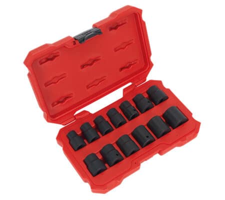 Trusa Chei Tubulare Lock-On. 1/2` 13 Piese - Sealey