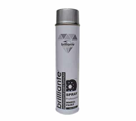 Vopsea Spray Pentru Jante Argintiu 600 Ml Brilliante