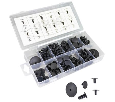 Set Din 109 Buc Clipsuri Pentru Tapiterie Jbm Pentru Dacia. Renault