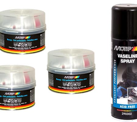 Pachet 3 X Motip Chit Poliesteric 500G M600098 + 1 X Spray Vaselina 200 Ml Gratis