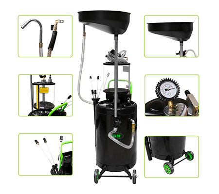 Colector De Ulei Cu Sistem De Aspiratie 90L Jbm