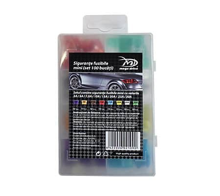Set Sigurante Fuzibile Mini Set 100 Buc