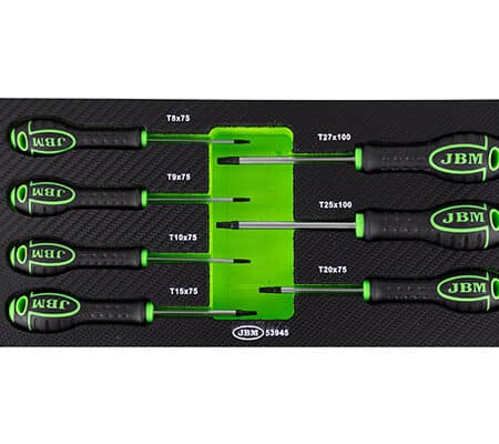 Set De 7 Surubelnite Torx Jbm