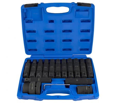 Trusa De 16 Tubulare De Impact Jbm