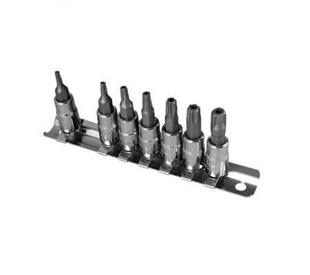 Set 7 Capete Torx Cu Tubulare Actionare 1/4 Inch Jbm