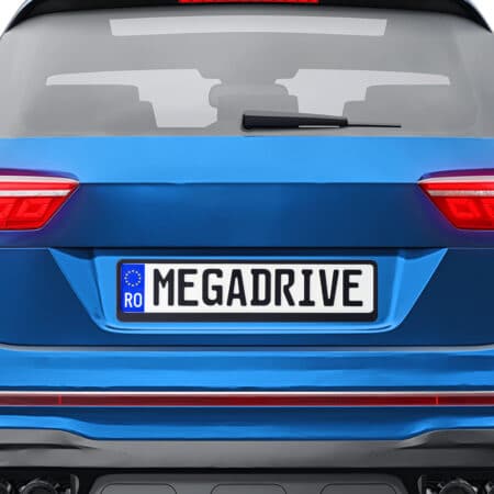 Suport Numar Inmatriculare Mega Drive Rigleta Tip 1 Set 2 Buc