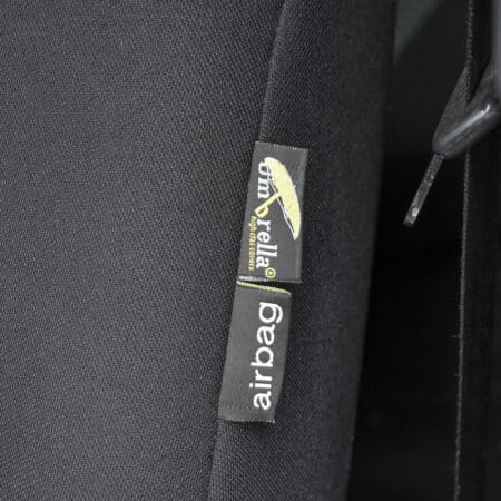 Set Huse Scaun Umbrella Pentru Volkswagen Polo V 2010-2017 (Bancheta Fractionata) Cu Tetiere Spate In Forma De L