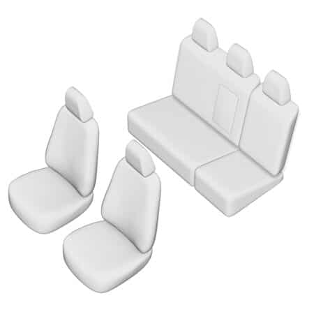 Set Huse Scaun Umbrella Pentru Seat Ibiza 2003-2008 (Bancheta Fractionata)