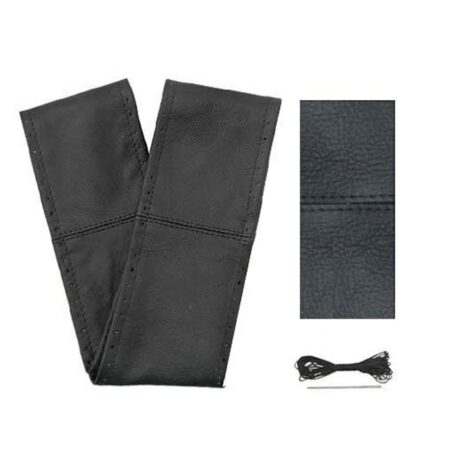 Husa Volan Cu Snur Piele Naturala Negru 42-43 Cm