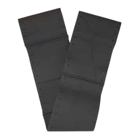 Husa Volan Cu Snur Piele Naturala Negru 36-39 Cm