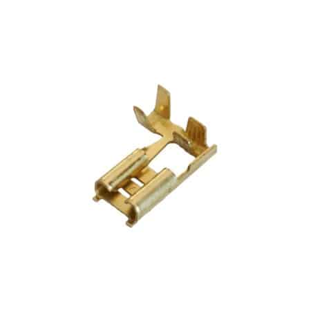 Set 100 Papuci Electrici Terminali Neizolati Mama 6.3X0.8Mm