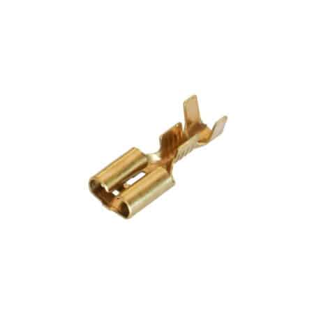 Set 100 Papuci Electrici Terminali Neizolati Mama 6.3X0.8Mm - Carlig