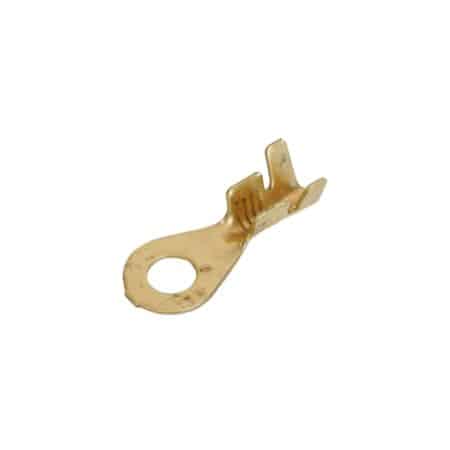 Set 100 Papuci Electrici Terminali Tip Inel Neizolati6.2Mm