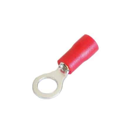 Set 100 Papuci Electrici Terminali Tip Inel Izolati 4.2Mm