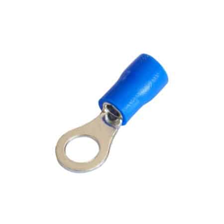 Set 100 Papuci Electrici Terminali Tip Inel Izolati 5.3Mm