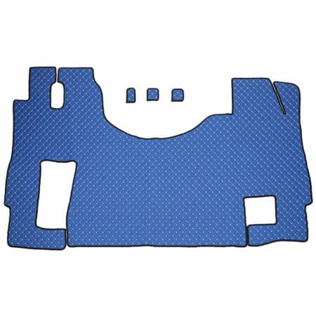 Set Covorase Piele Ecologica Truck Umbrella Pentru Mercedes Actros Euro 5 1844 Mp3, Albastru