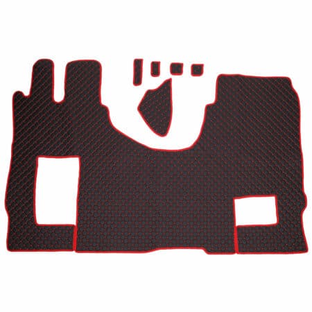 Set Covorase Piele Ecologica Truck Umbrella Pentru Mercedes Actros 1845 Mp4 Euro 6, Negru