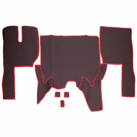 Set Covorase Piele Ecologica Truck Umbrella Pentru Volvo Euro 6 Automat, Negru