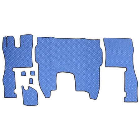 Set Covorase Piele Ecologica Truck Umbrella Pentru Scania Seria R 450-500 Euro 6 2018- Automat, Albastru