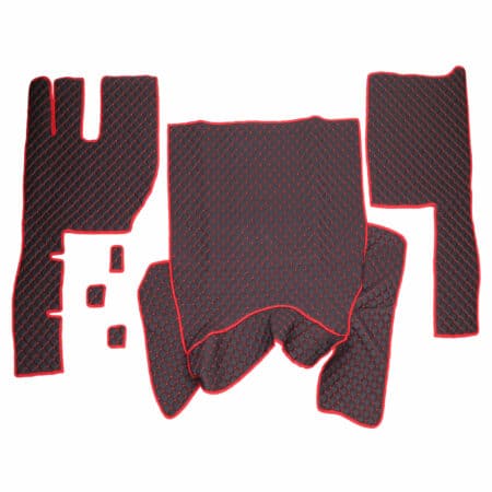 Set Covorase Piele Ecologica Truck Umbrella Pentru Volvo Fh12 Euro 5 Automat, Negru