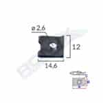 Clips Fixare Universal - Negru Set 25 Buc 1 34377.jpg