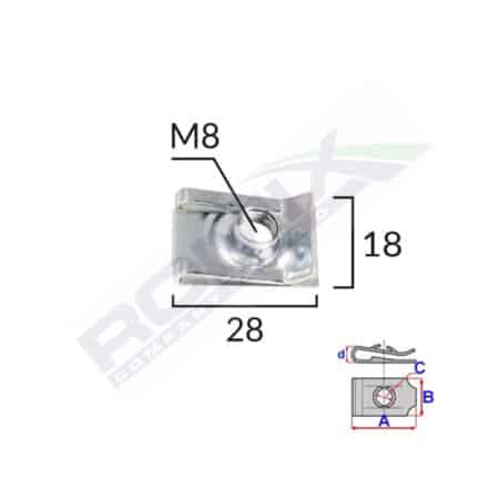 Clema Motocicletapentru Bmw Set 10 Buc