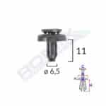 Clips Fixare Pentru Toyota6.5X11Mm Negru Set 10 Buc 1 34465.jpg