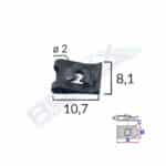 Clips Fixare Universal - Negru Set 25 Buc 1 34577.jpg