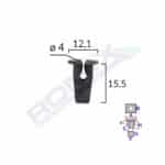 Clips Fixare Pentru Vw Skoda - Negru Set 10 Buc 1 34632.jpg