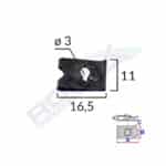 Clips Fixare Universal - Negru Set 25 Buc 1 34669.jpg