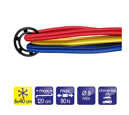 Coarda Prindere Bagaje 40Cm 3 Buc Alca