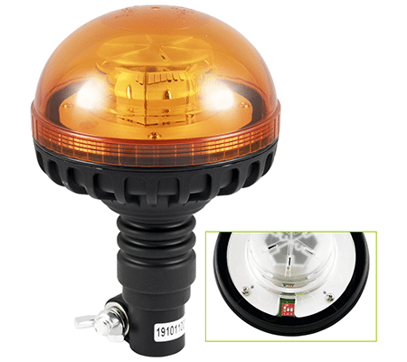 Girofar Led 12-24V Cu Baza Flexibila Jbm