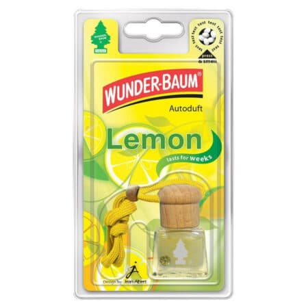 Odorizant Auto Sticluta Wunder-Baum Lemon