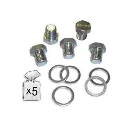 Set 5 Suruburi + 5 Saibe Pentru Reparat Jbm