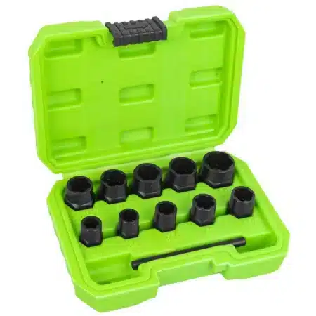 Set Tubulare Twist De 3/8' Pt Extrac?Ie A Piulitelor Si Suruburilor De Blocare Jbm