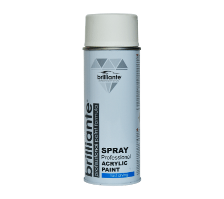 Vopsea Spray Alb Pur Mat (Ral 9010) 400 Ml Brilliante